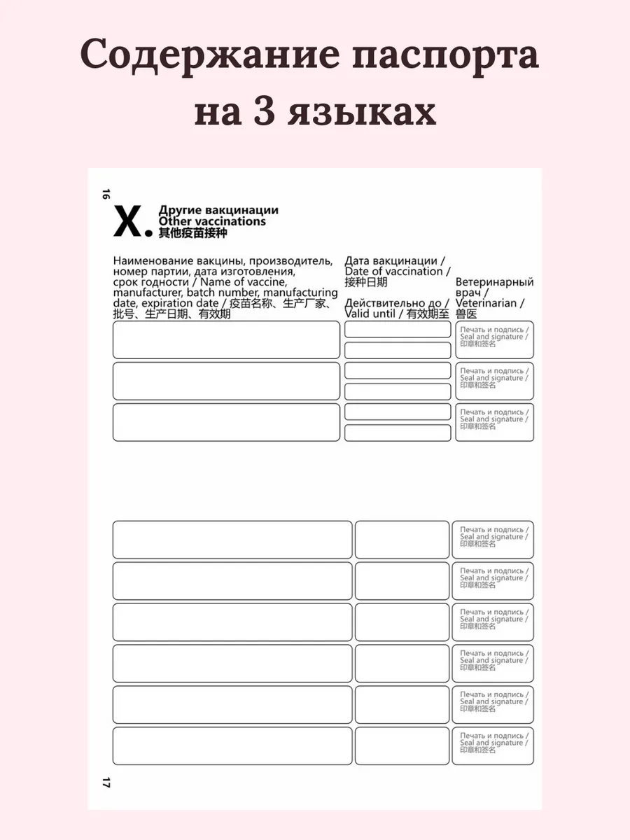 Ветеринарный паспорт + микрочип — изображение 5
